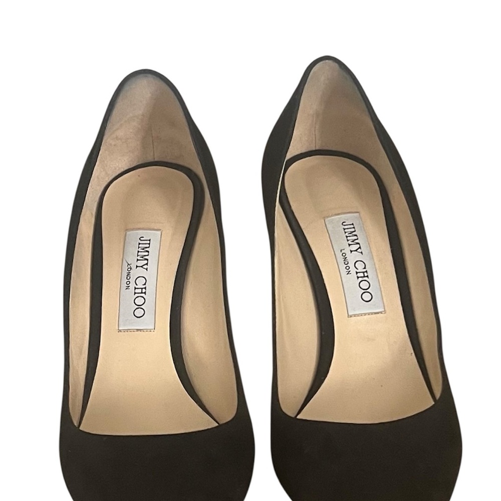 JIMMY CHOO Romy 85 Suede Pumps - Picture 5 of 8